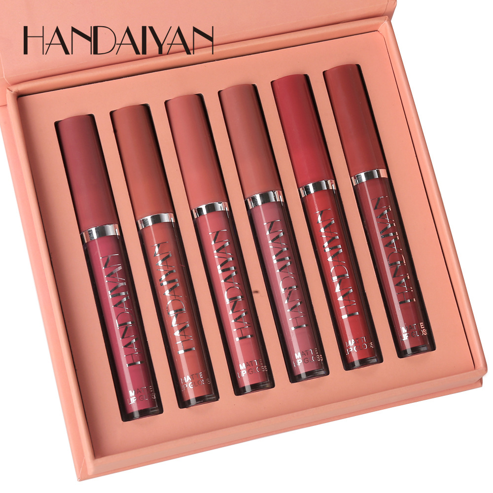 HANDAIYAN 6Pcs Liquid Velvet M - огляд і ціна Beauty Makeup Women
